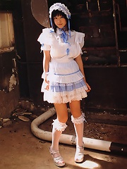 Cute little gravure idol hottie in an adorable bo peep costume