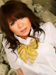 Juicy schoolgirl Meina tied up to get her swollen pussy toyed