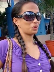 Wild and horny Filipina MILF enjoys foreign white dick
