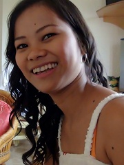 Cute young Filipina teen Sissi fucked raw by foreigner