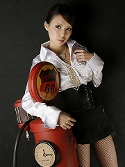 Sexy model Japanese Rino Asuka