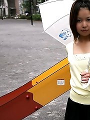 Slutty Mari is a cock tease and shows off her hot tits and a peek at her pussy